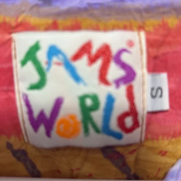 Jams World Vintage Multicolor Men's Shirt EUC - Picture 3 of 4